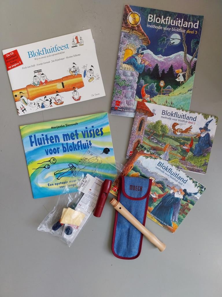 Blokfluit Moeck | Thomann | en blokfluit methode boeken, Ophalen of Verzenden