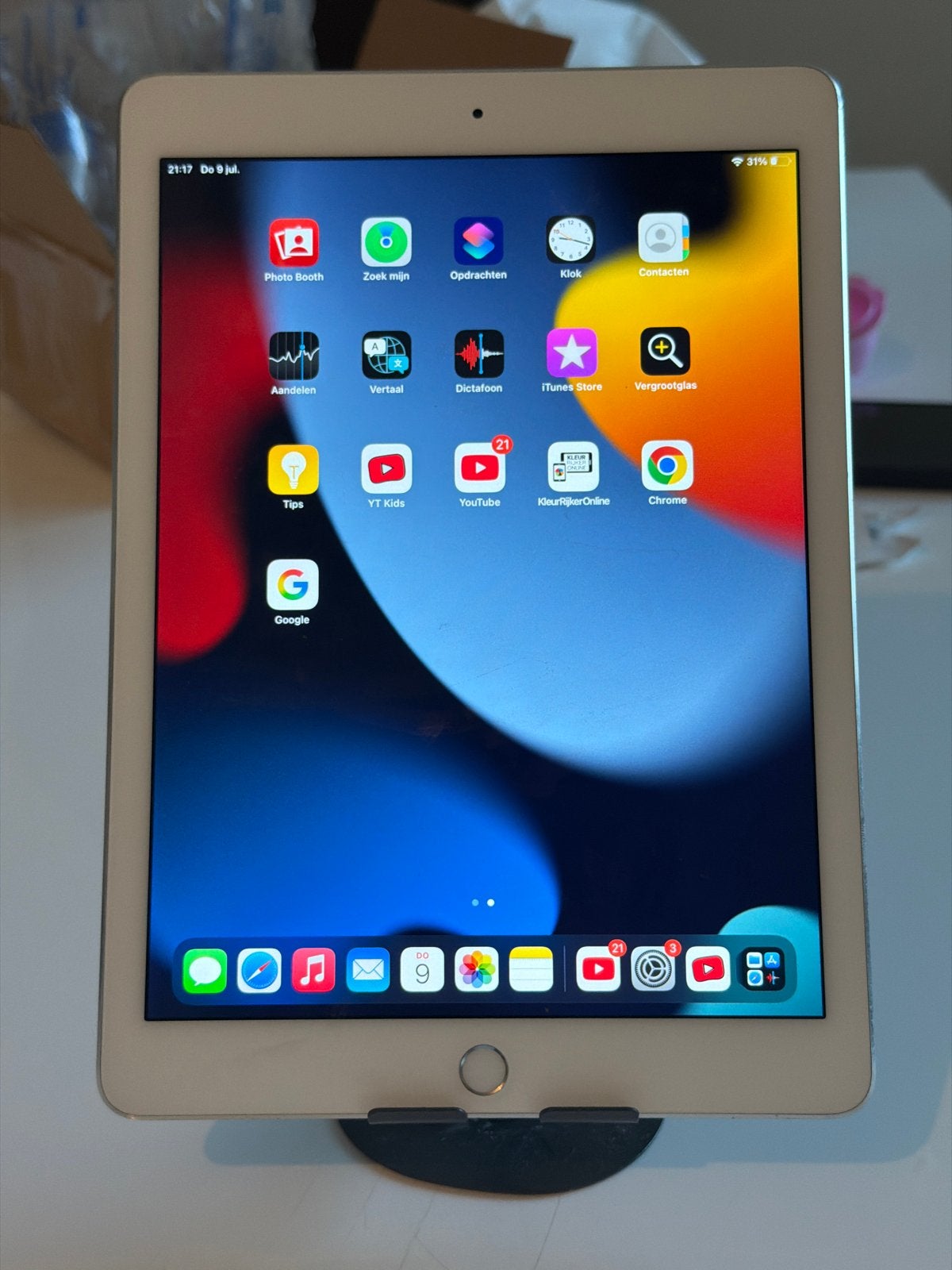 iPad Air 2 128GB met doos - Zo goed als nieuw, Computers en Software, Apple iPads, Apple iPad Air, Ophalen of Verzenden, Zo goed als nieuw