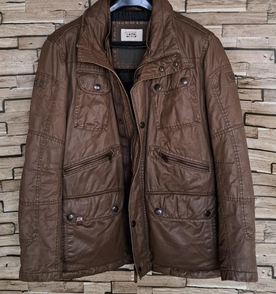CAMEL ACTIVE - stoere outdoor jas, maat 48, Bruin, Zo goed als nieuw, X, Camel Active