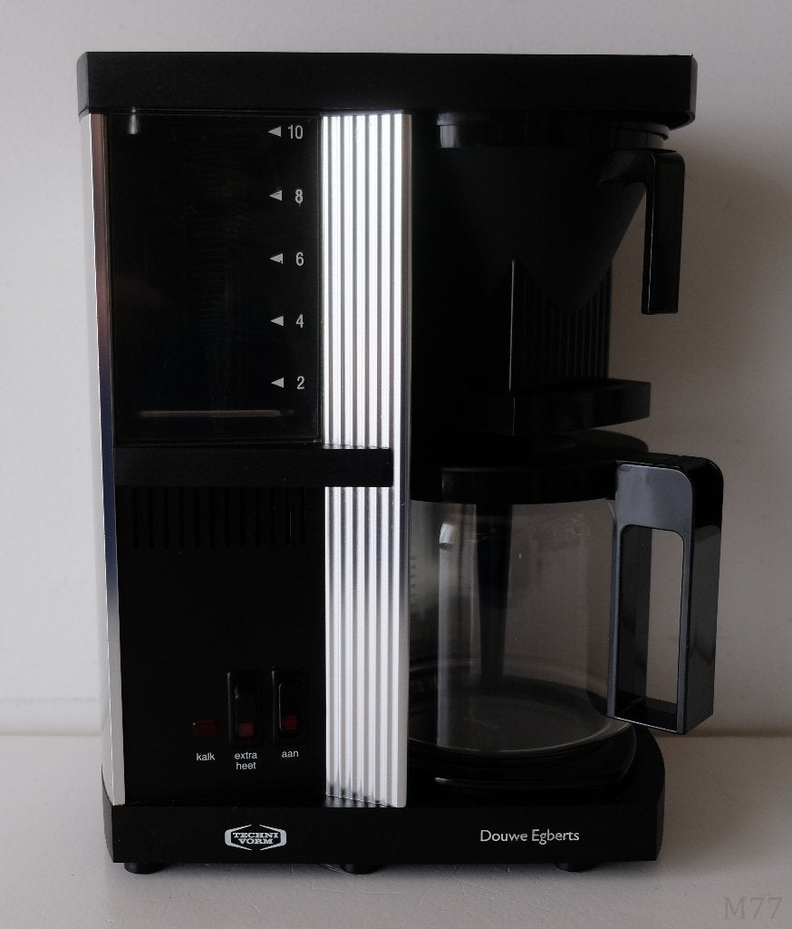Technivorm GCS Zilver/Zwart Koffiezetapparaat, Gebruikt, Koffiemachine, Gemalen koffie, Ophalen of Verzenden