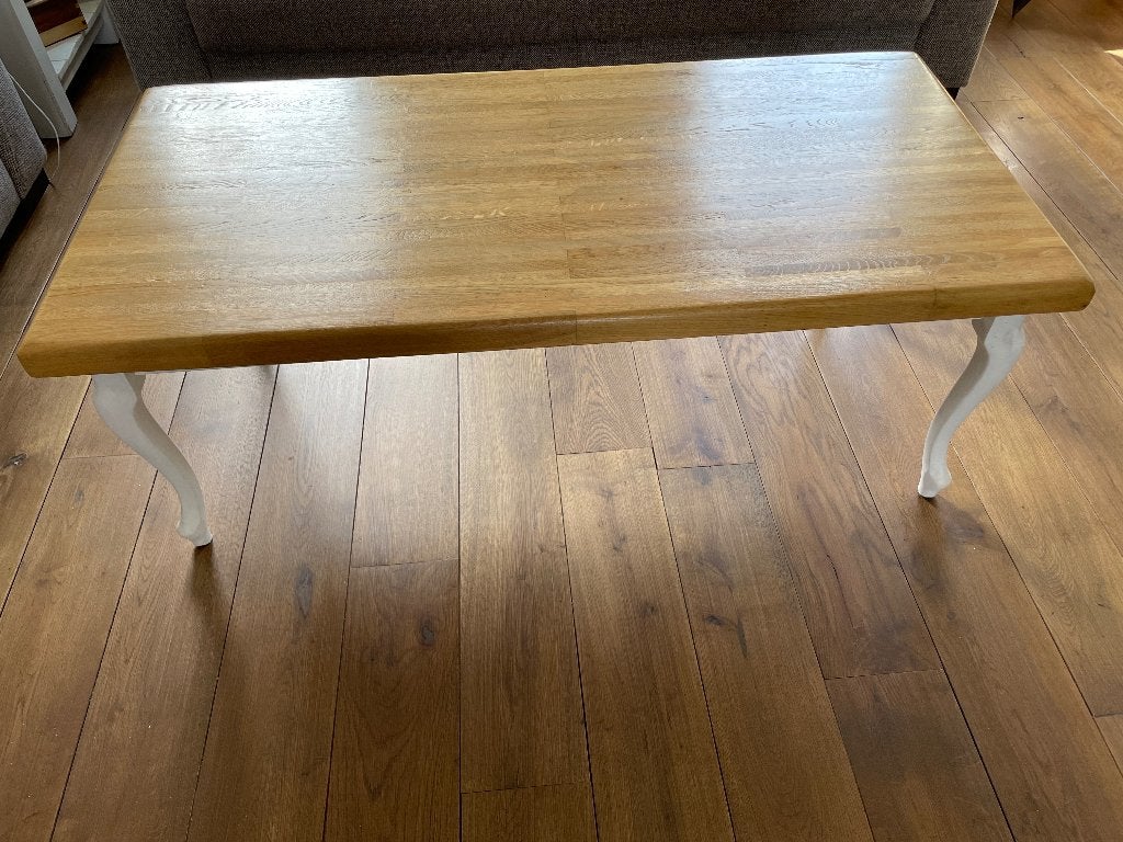 mooie queen Ann salontafel, Huis en Inrichting, Ophalen, 50 – 75, 100 tot 150 cm, Eikenhout