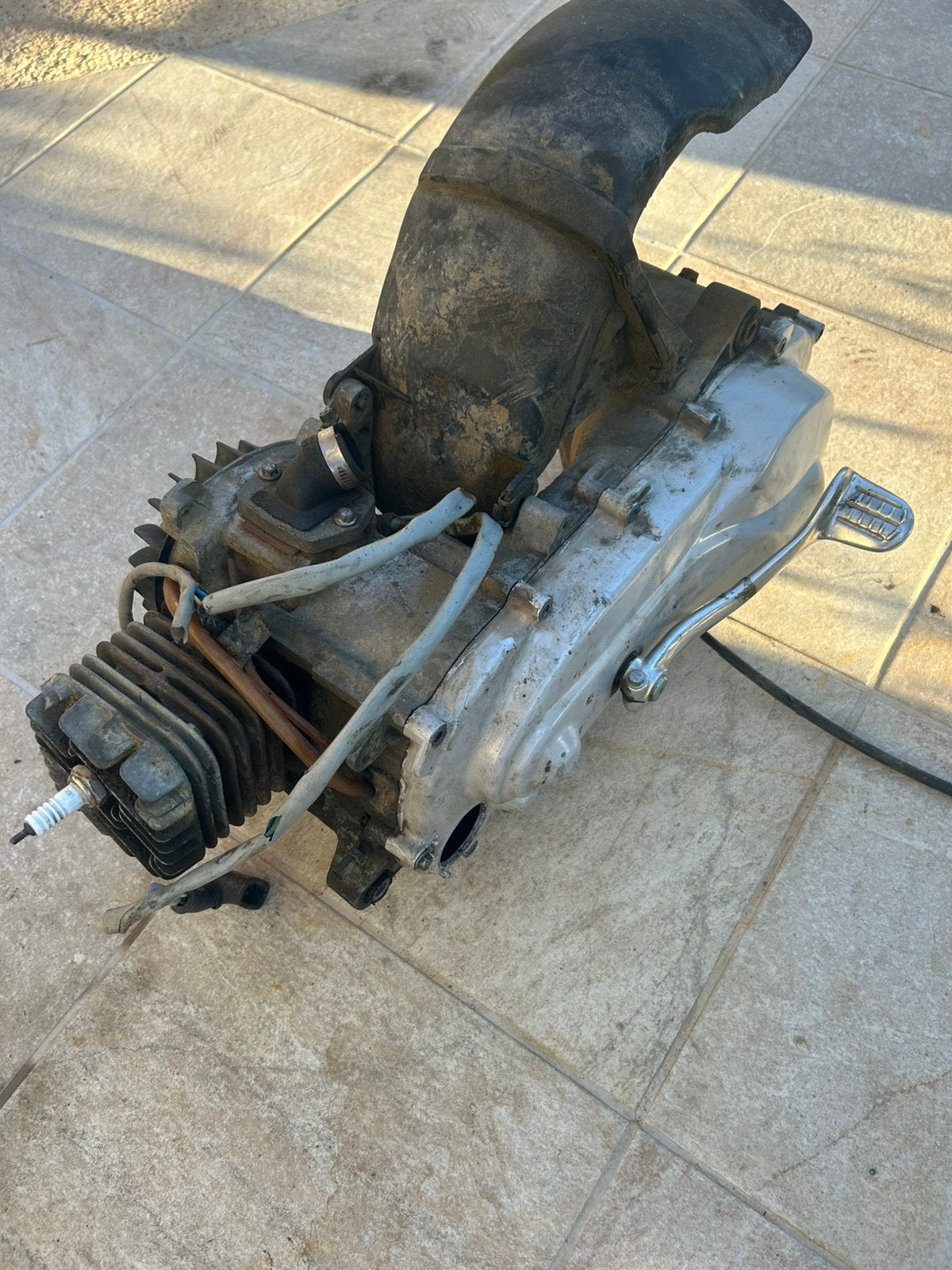 Piaggio zip ac 2takt motor blok 50cc onderdelen, Motoren, Ophalen of Verzenden