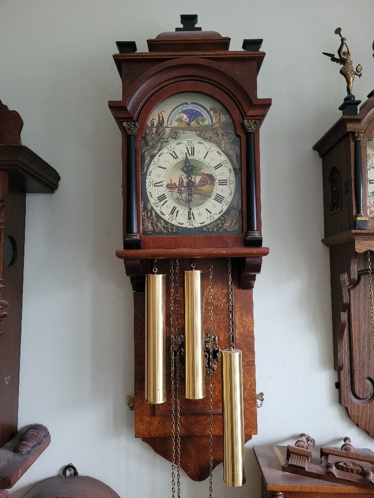 Wandklok  Oud / Antiek, Ophalen