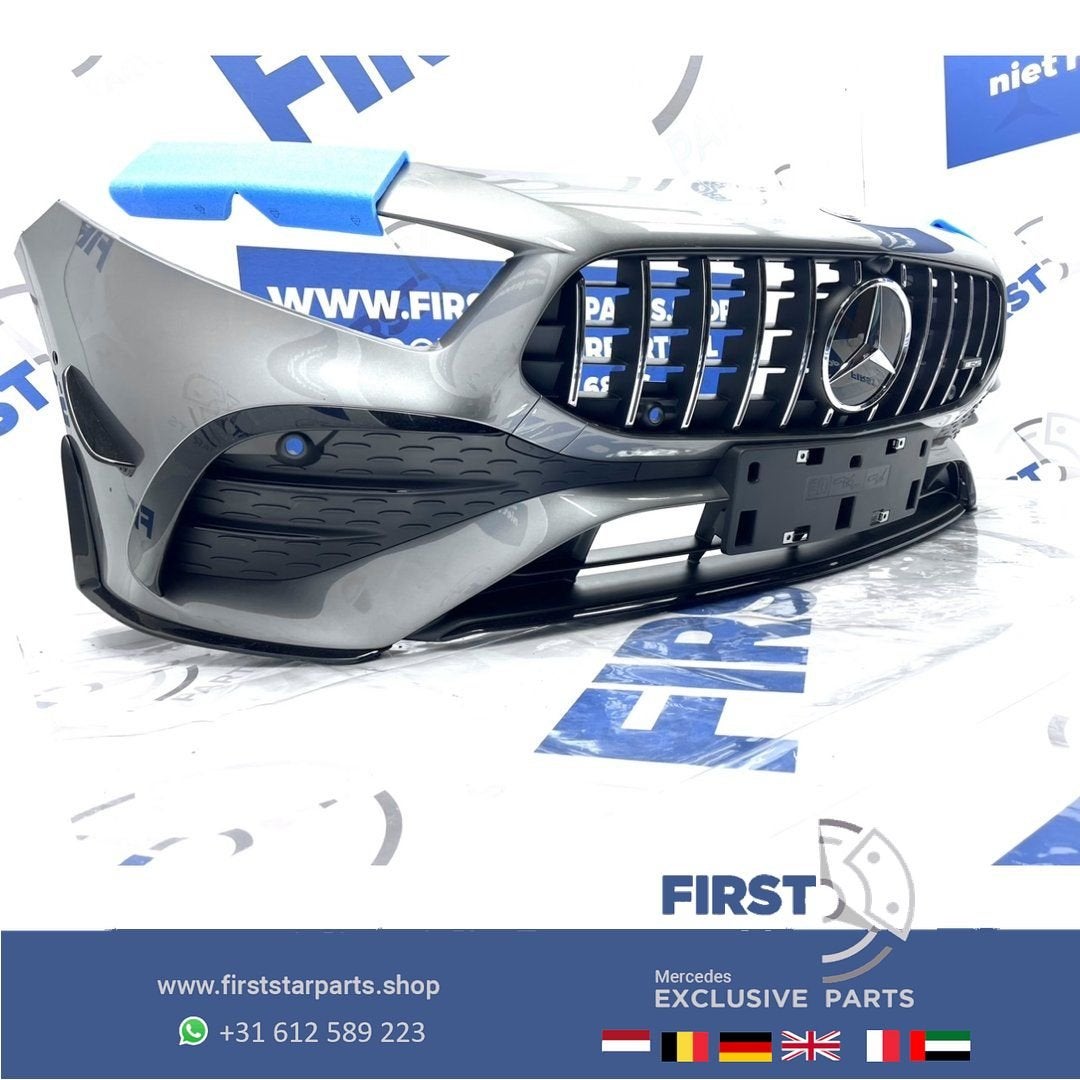W177 FACELIFT BUMPER A35 AMG VOORBUMPER COMPLEET AERO PAKKET, Gebruikt, -, Voor, Ophalen of Verzenden