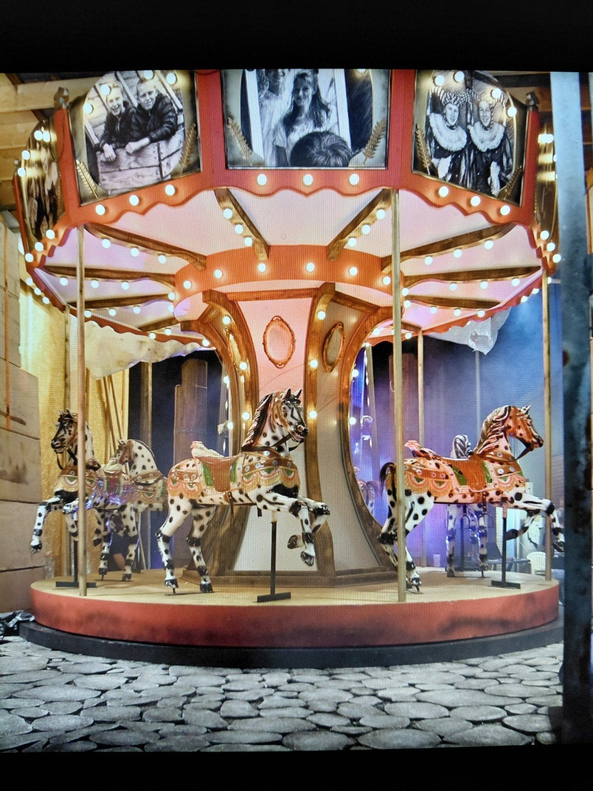 kermis draaimolen (kerst) decoratie object, Ophalen, Gebruikt, Groter dan 1:32
