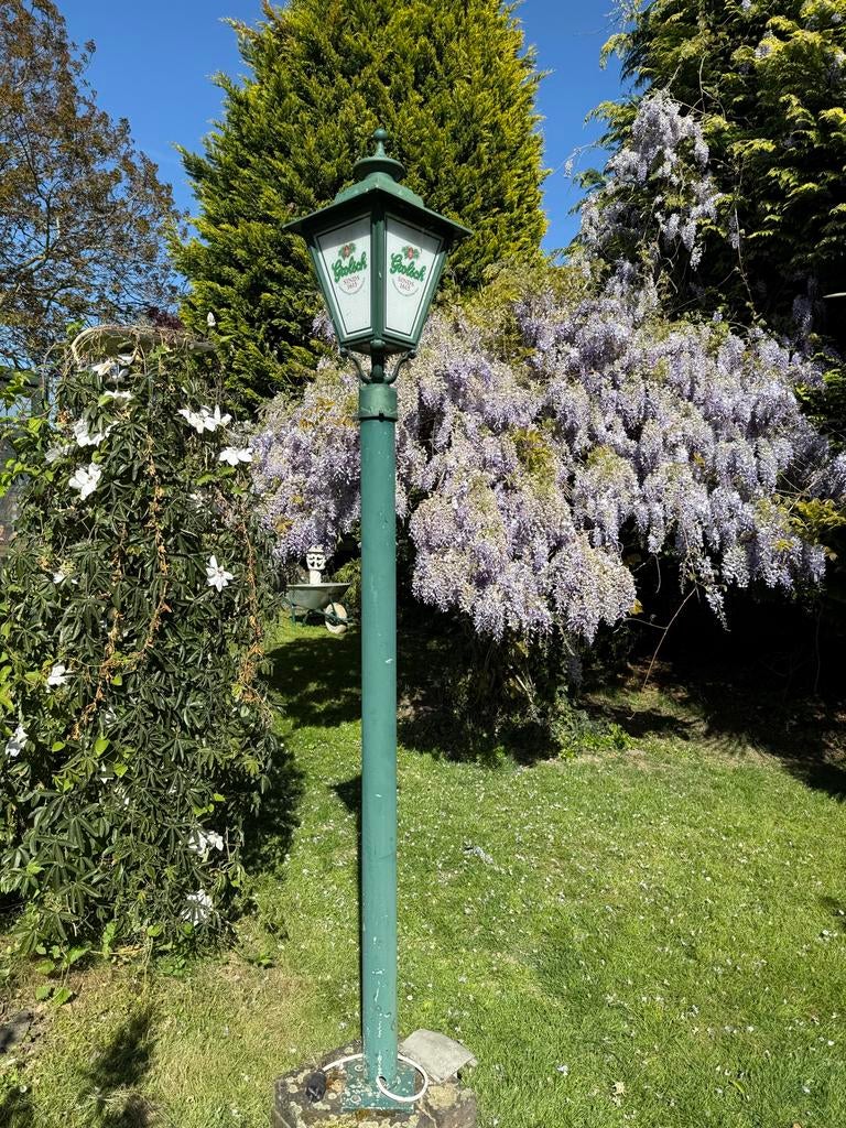 Unieke Grolsch buitenlamp - Sfeervolle tuinverlichting, Ophalen