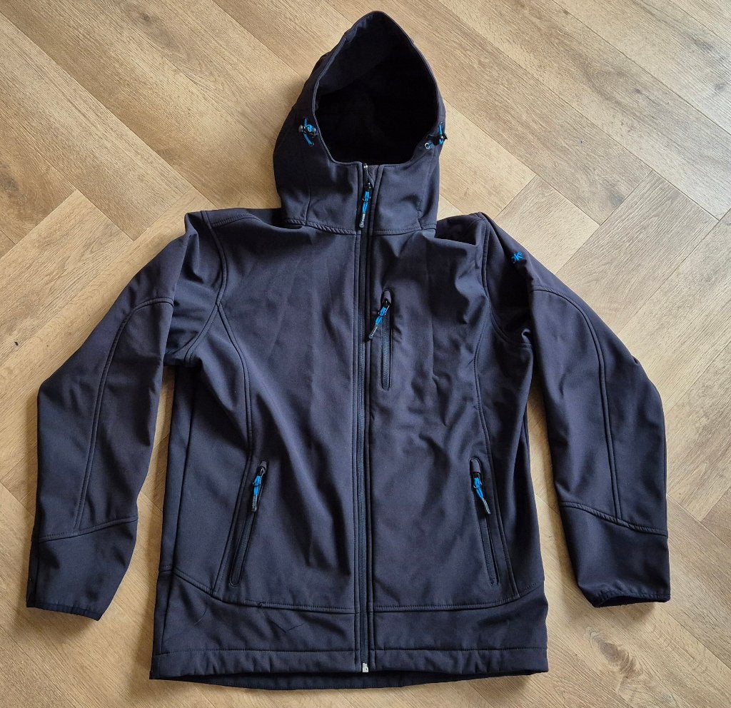 zwarte Nanok Softshell Jas Maat S, Zwart, Ophalen of Verzenden, Nanok, Gedragen