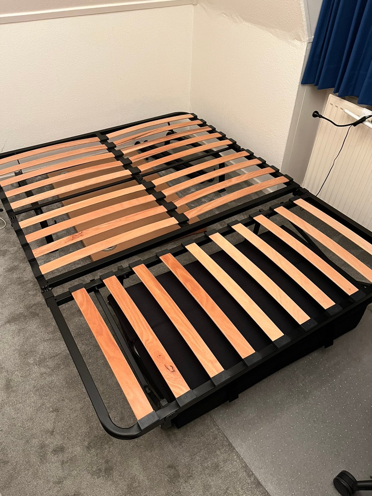 Ikea Lycksele frame slaapbank 2 persoons, Huis en Inrichting, Ophalen, Gebruikt, Tweepersoons, 140 cm