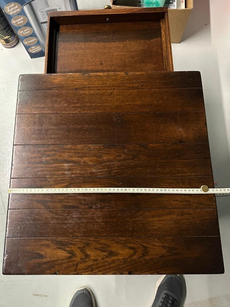 Tafel, Huis en Inrichting, Minder dan 55 cm, Gebruikt, Vierkant, Hout