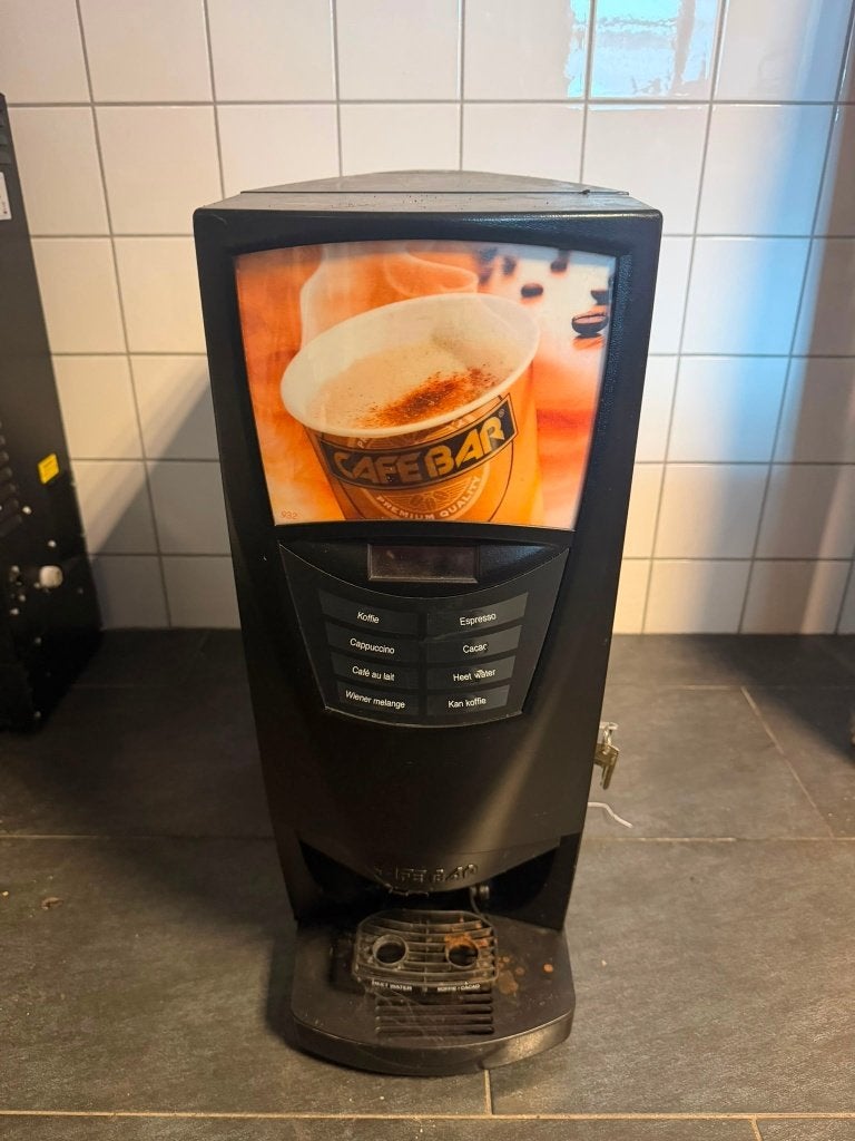 Café Bar 932 koffieautomaat Koffiemachine Cafebar, Ophalen, Gebruikt, Gemalen koffie, 10 kopjes of meer