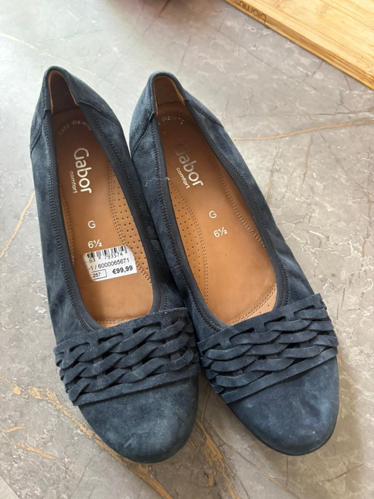 Gabor ballerina’s maat 40 6,5 nieuw, Kleding | Dames, Schoenen, Ophalen of Verzenden, Zo goed als nieuw, Blauw