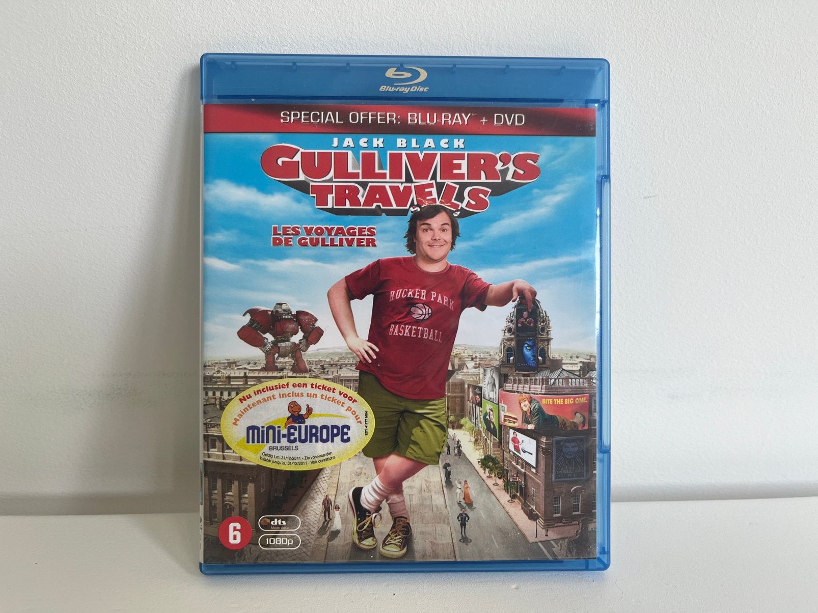 Gulliver’s travels Blu-ray + DVD (Nieuwstaat), Ophalen of Verzenden, Zo goed als nieuw