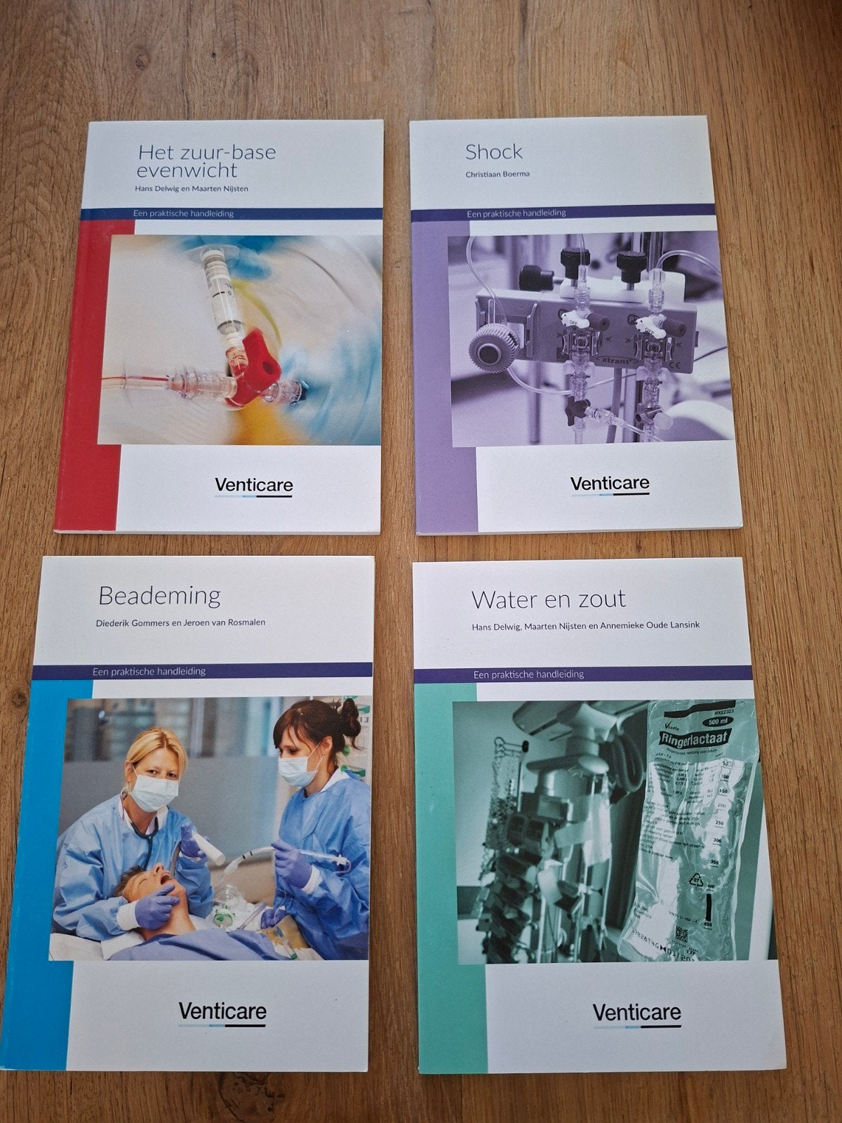 Beademing- Shock-Het zuur-base evenwicht- Water en zout, Boeken, Ophalen of Verzenden, Beta, Zo goed als nieuw, HBO