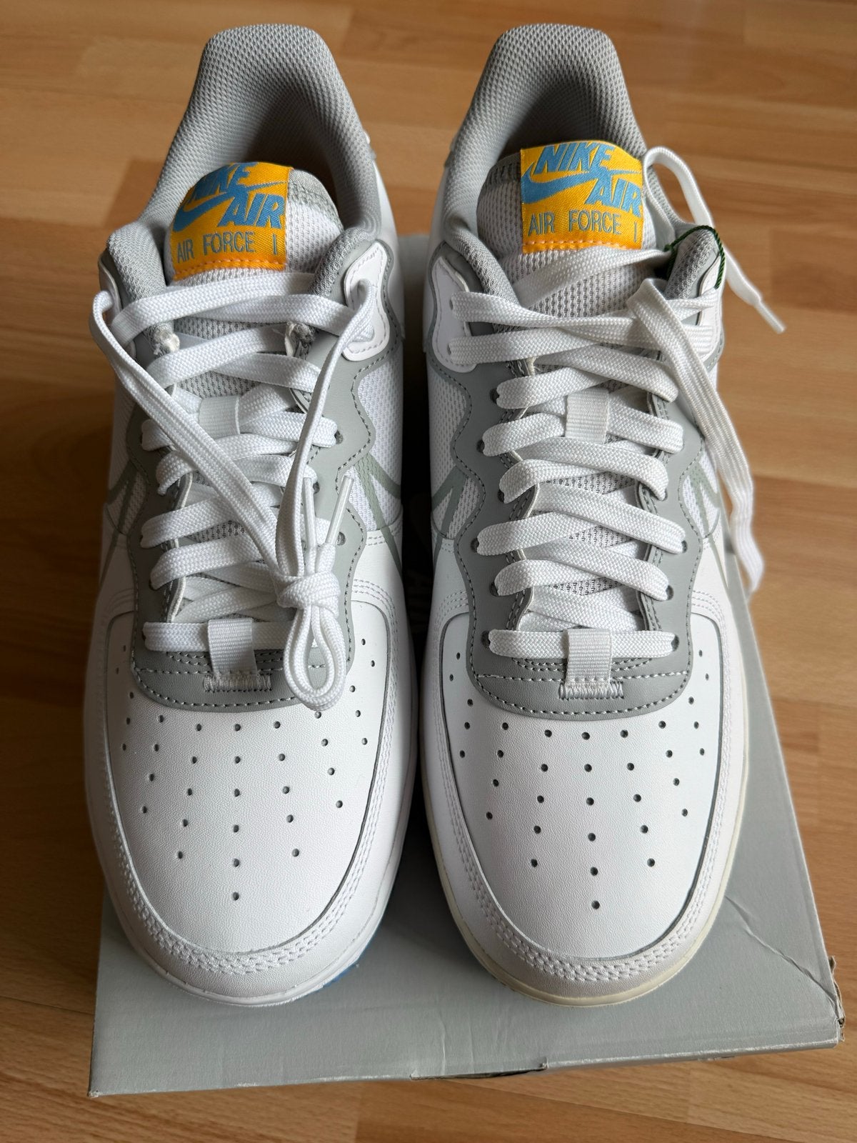 Nike Air Force 1 React D/MS/X - Maat 45 - Nieuw, Verzenden, Wit, Nieuw, Sneakers of Gympen