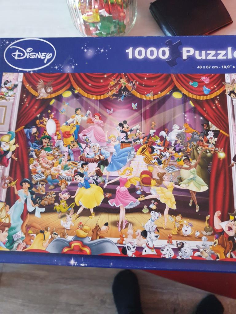 Een mooie Disney puzzel, Ophalen of Verzenden, 500 t/m 1500 stukjes, Zo goed als nieuw