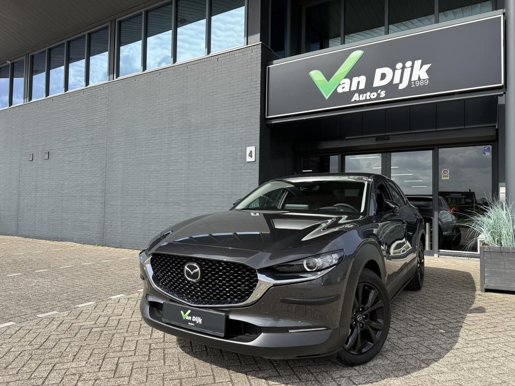 Mazda CX-30 2.0 M Hybrid Navi Camera El.Klep (bj 2024), Auto's, Mazda, 1998 cc, Stof, Gebruikt, Zwart