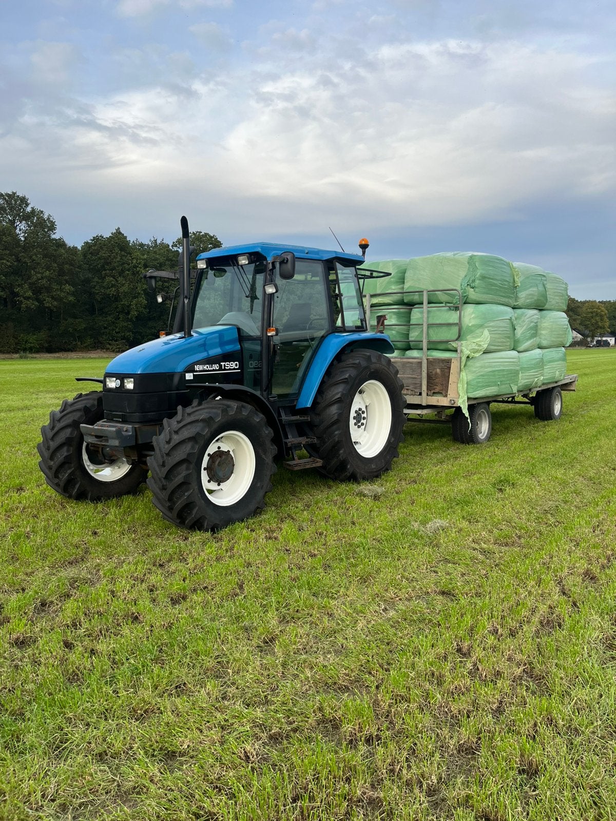 New Holland TS90 Turbo, Ophalen of Verzenden, Gebruikt, New Holland