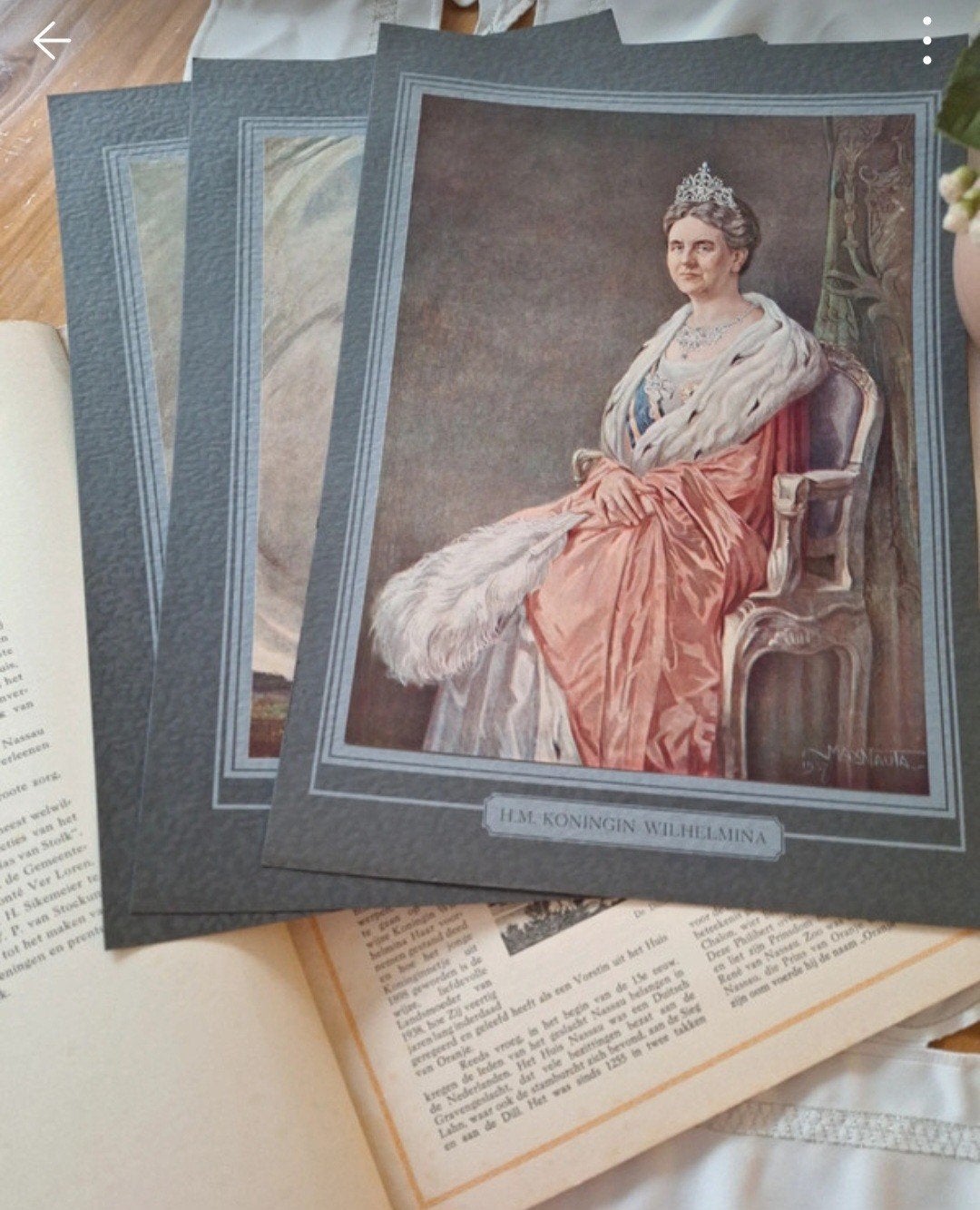 jubileum boek koningin Wilhelmina, Ophalen, Gelezen, Overige