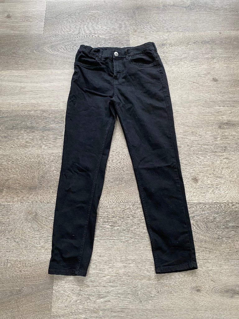 H&M slim fit jeans broek zwart nieuwstaat maat 152 D1, Kinderen en Baby's, Kinderkleding | Maat 152, Broek, Meisje, H&M, Ophalen of Verzenden