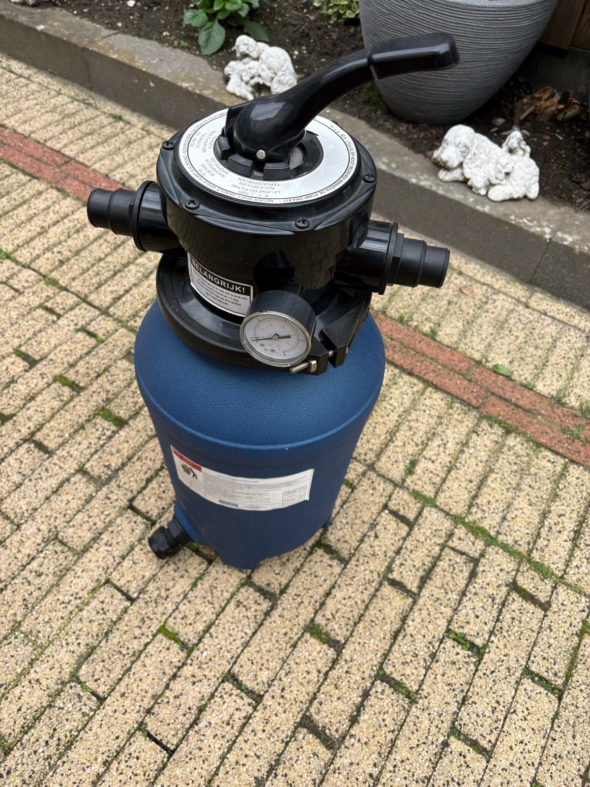 Zwembad zandfilterpomp - Zo goed als nieuw, Tuin en Terras, Zwembad-toebehoren, Ophalen, Zo goed als nieuw, Zwembadpomp