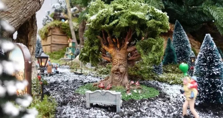 efteling kerstdorp, Ophalen, Zo goed als nieuw, Beeldje of Poppetje