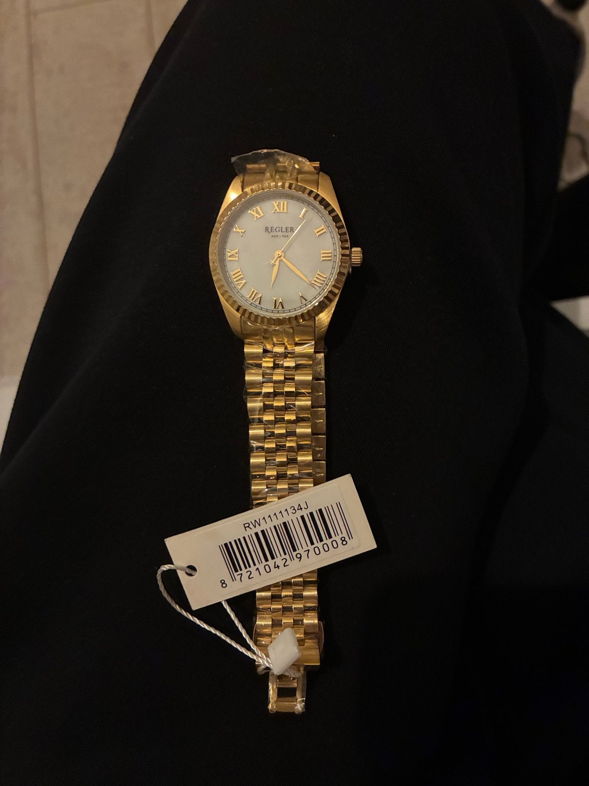 Regler Amsterdam Horloge - Nieuwstaat, goudkleurig, Overige merken, Staal, Polshorloge, Nieuw