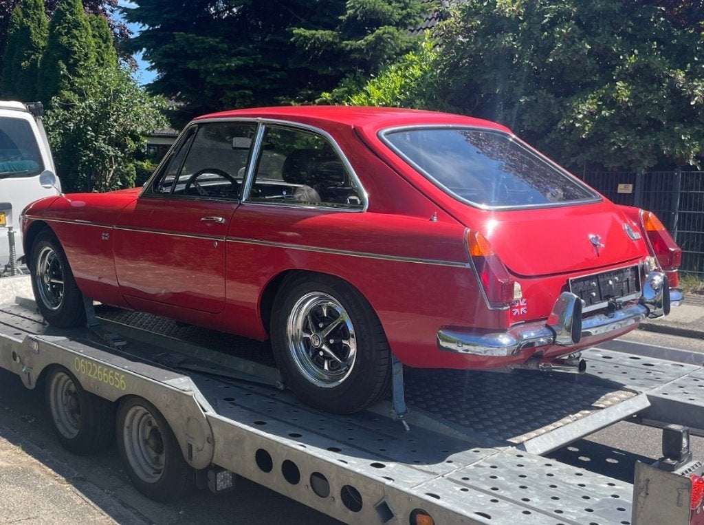 MGb GT (1972) LHD overdrive, B, Achterwielaandrijving, Leder en Stof, Handgeschakeld