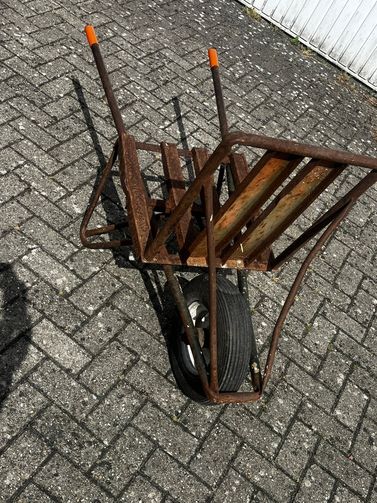 Steen Kruiwagen, Ophalen, Gebruikt, Eenwielig