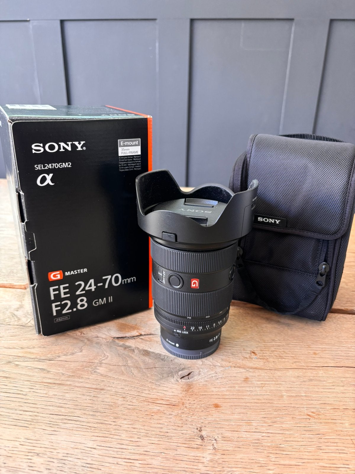 Sony FE 24-70mm f/2.8 GM II, Ophalen, Zo goed als nieuw, Standaardlens