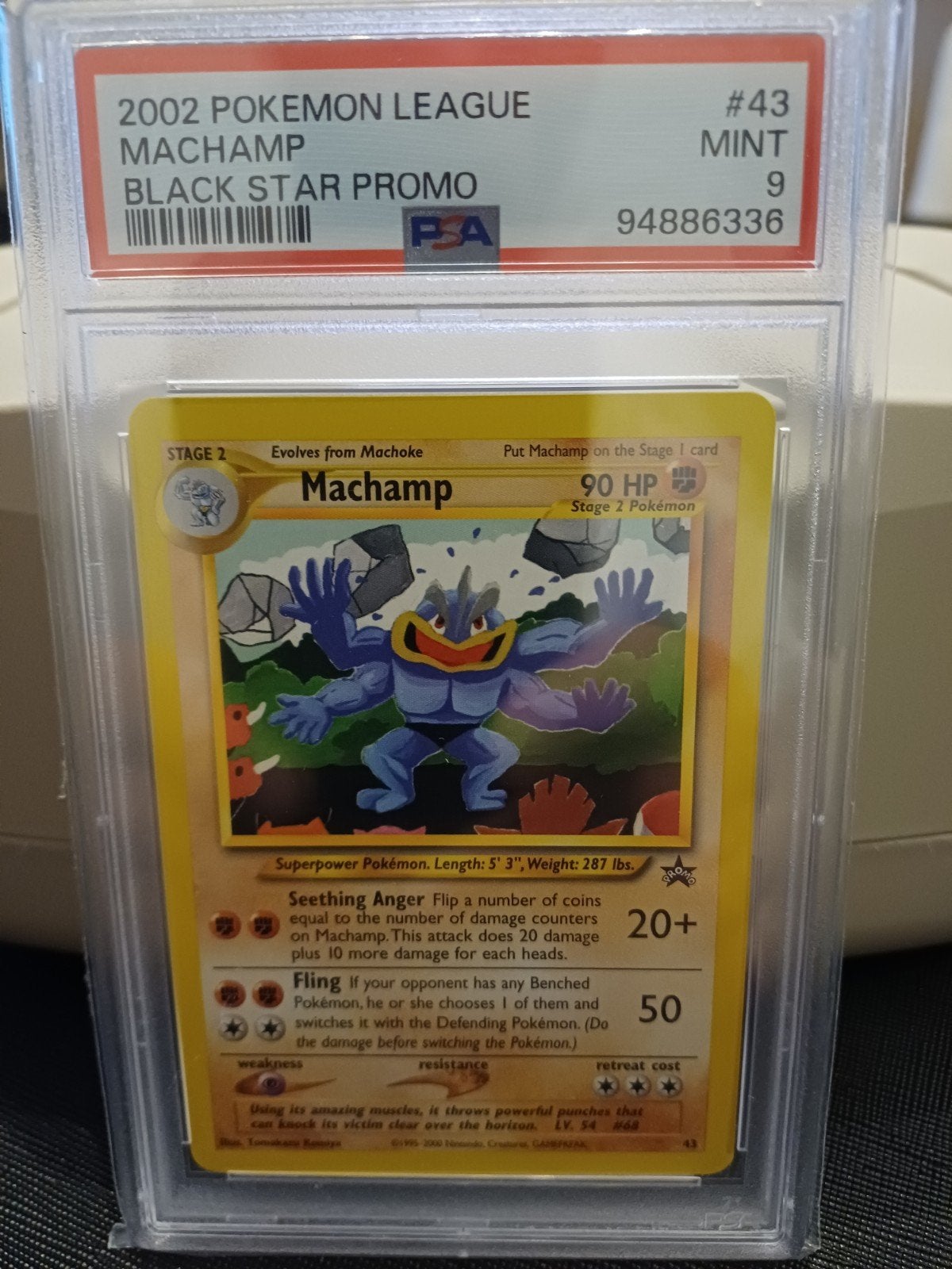 Pokemon Machamp, Hobby en Vrije tijd, Ophalen of Verzenden, Nieuw, Losse kaart