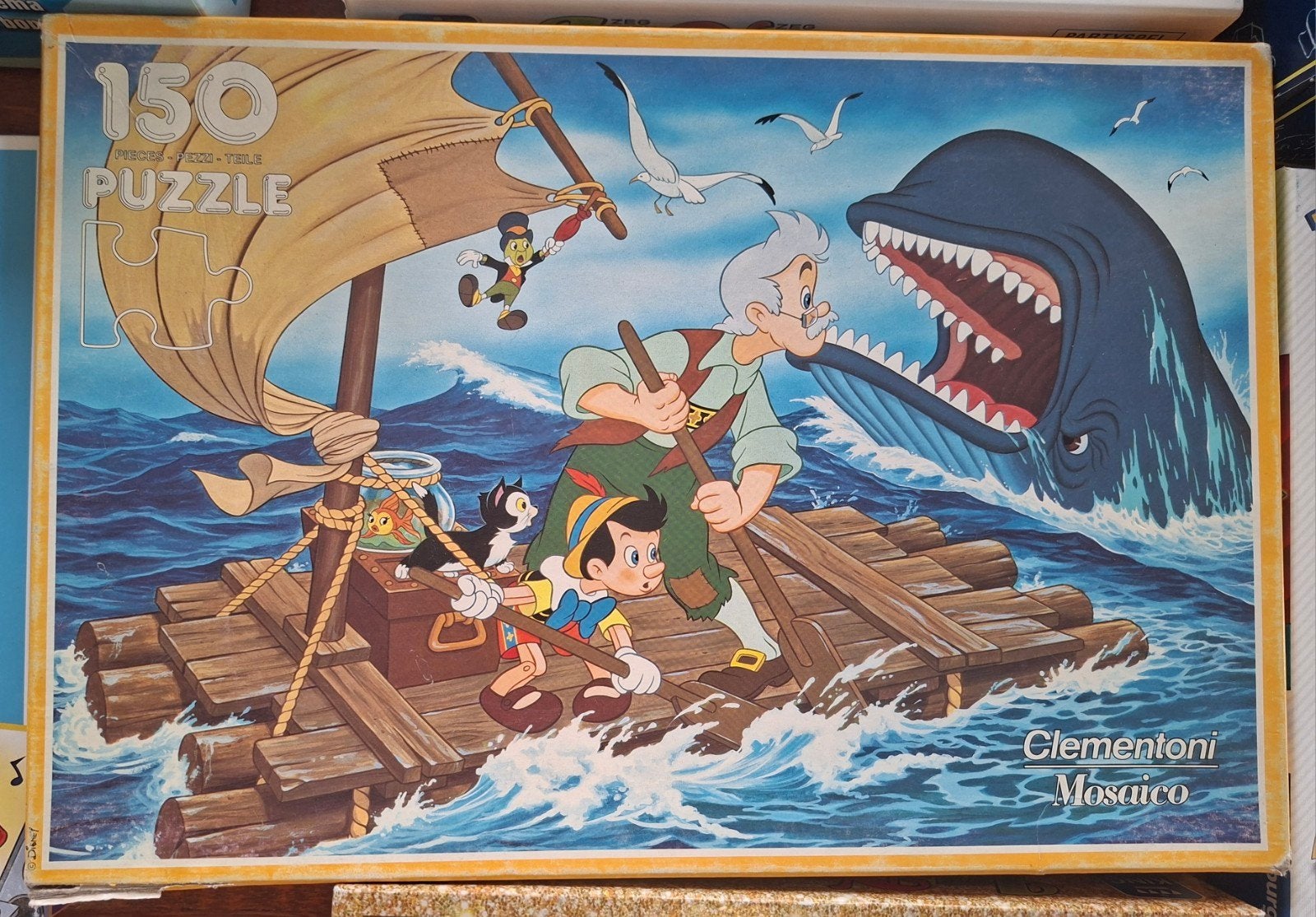 Pinokkio puzzel 150 stukjes, Ophalen, Minder dan 500 stukjes