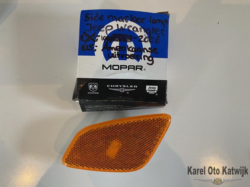 Side marker lamp Jeep Wrangler Amerikaanse uitvoering, -, -, Nieuw, Ophalen of Verzenden