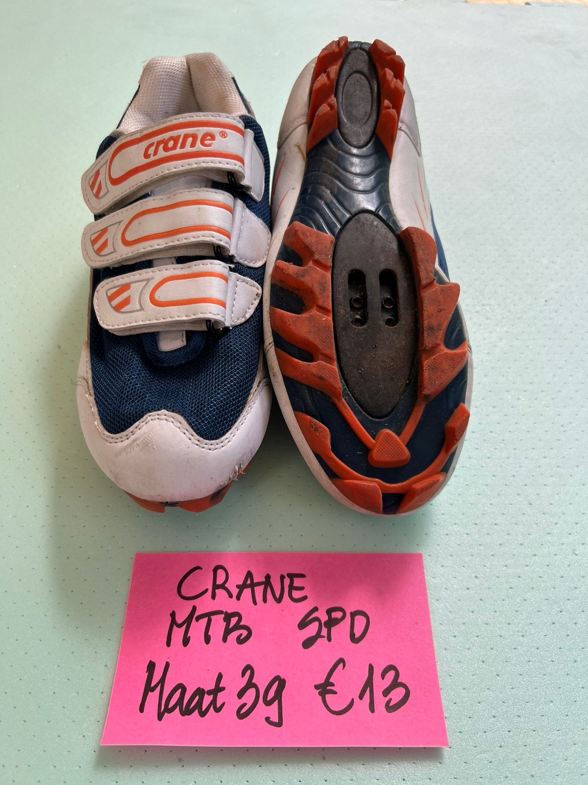 t.k.Crane MTB schoenen SPD maat 39, Ophalen, Zo goed als nieuw, Overige maten, Schoenen