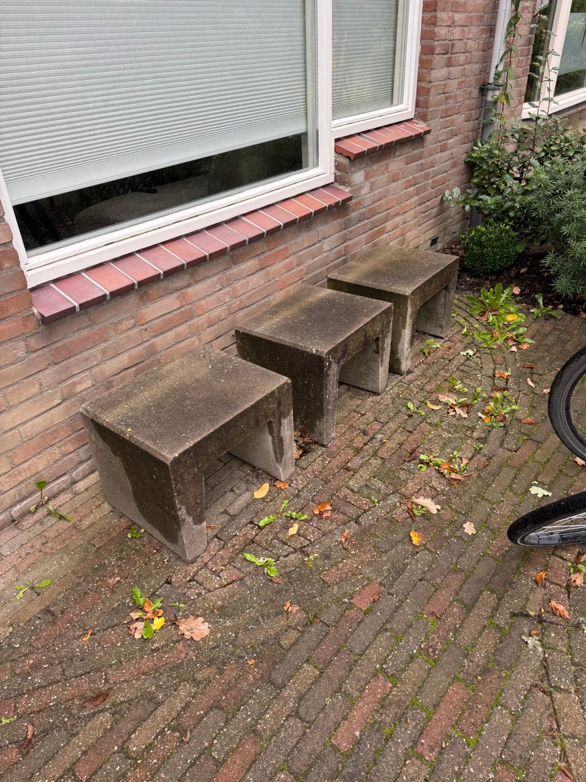 3 keer U blokken 40cm bij 40cm bij 50cm, Ophalen, Zo goed als nieuw, Overige vormen, Beton