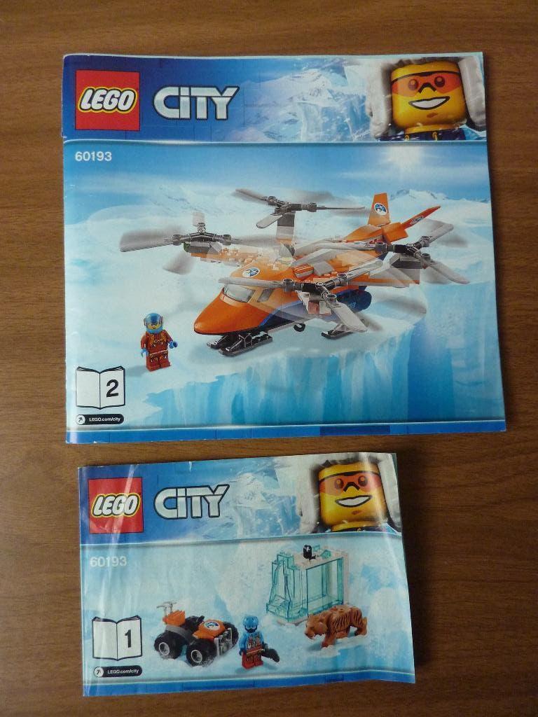 Lego City 60193 Arctisch luchttransport, Lego, Ophalen of Verzenden, City, Gebruikt