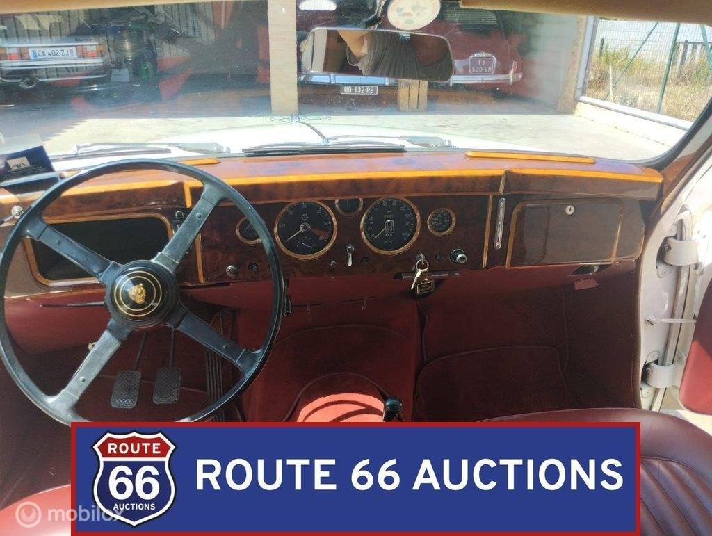 Jaguar Mark 1 3.4 Litre | 1959 | Route 66 Auctions, Overige carrosserieën, Zwart, Bedrijf, Handgeschakeld