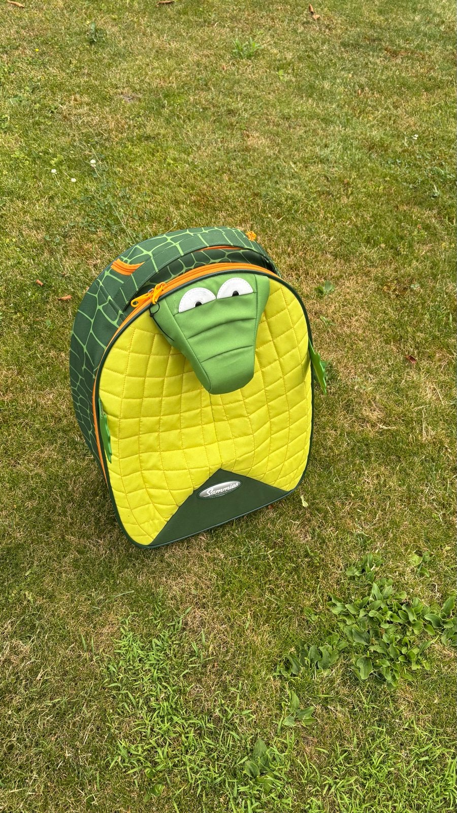 Samsonite Sammies Kinderkoffer - Groen/Geel, Ophalen, Gebruikt