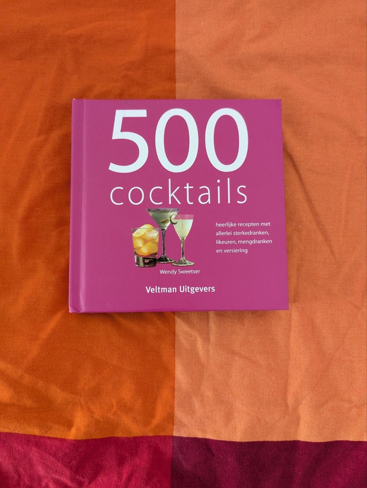 500 Cocktails receptenboek, Ophalen of Verzenden, Nieuw, Overige onderwerpen, Wendy Sweetser