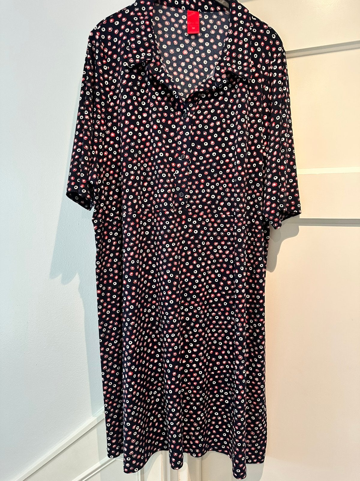 Only M tuniek maat 50, Ophalen of Verzenden, Gedragen, Blauw, Blouse of Tuniek