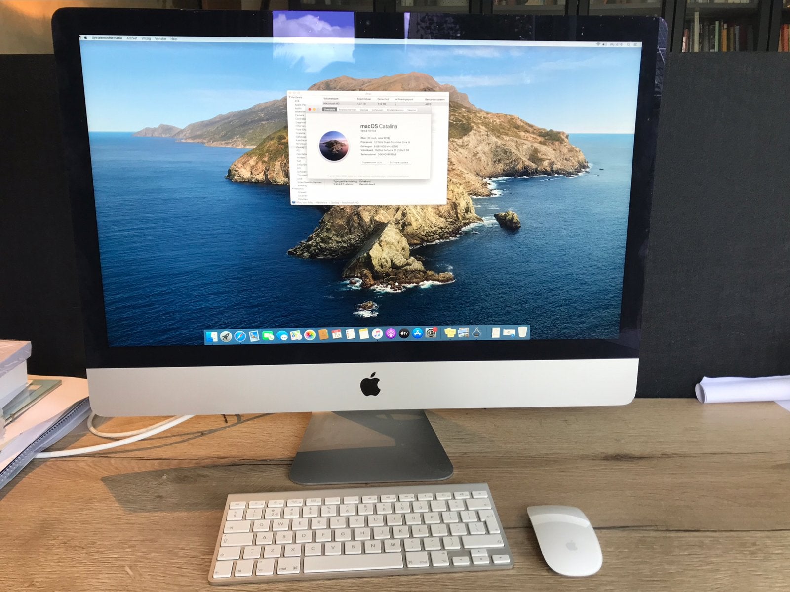 IMac late 2013 27 inch scherm Incl toetsenbord en muis, Computers en Software, Gebruikt, IMac, Ophalen of Verzenden, 27 inch