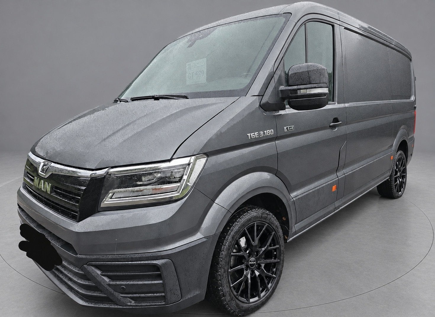 MAN TGE 3.180 35 2.0 L3H2 4x4 PB Edition Full Options! Camer, Auto's, Automaat, Stof, Gebruikt, 4 cilinders