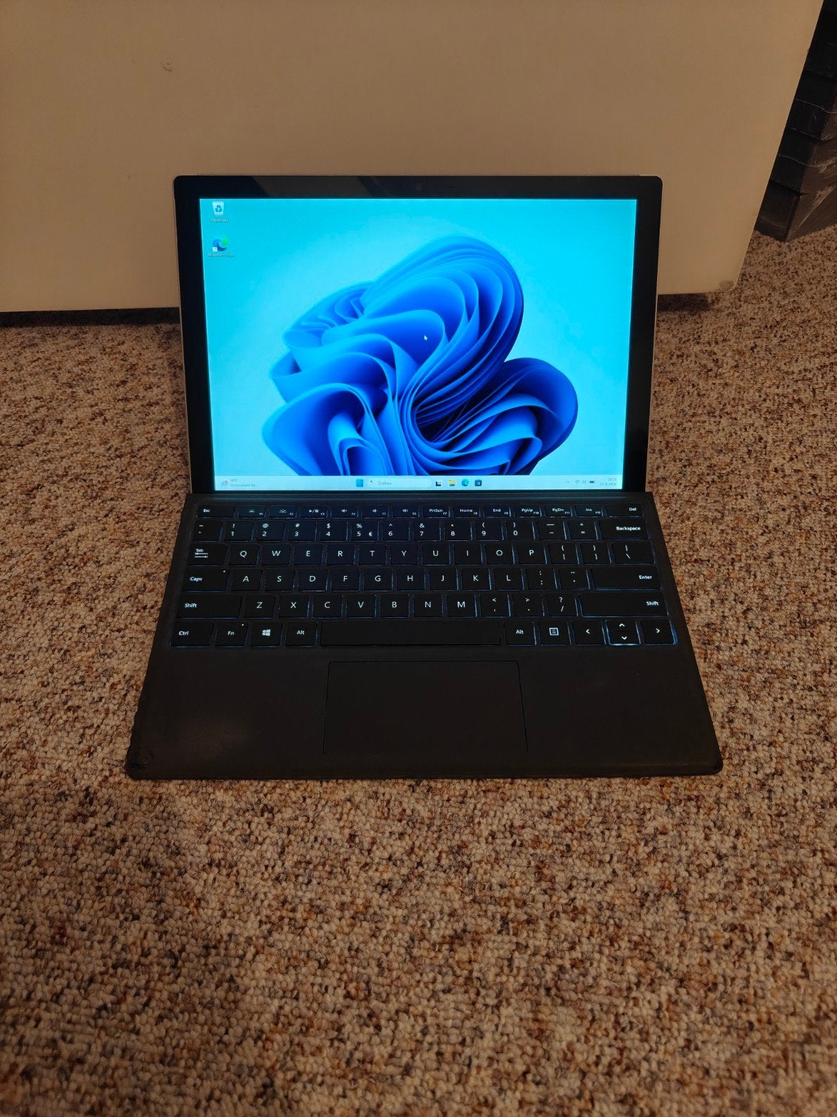 Microsoft Surface Pro 5 i5-7300U 8GB 128GB SSD Win 11 Pro, Computers en Software, 12 inch, Ophalen of Verzenden, 128 GB, Wi-Fi