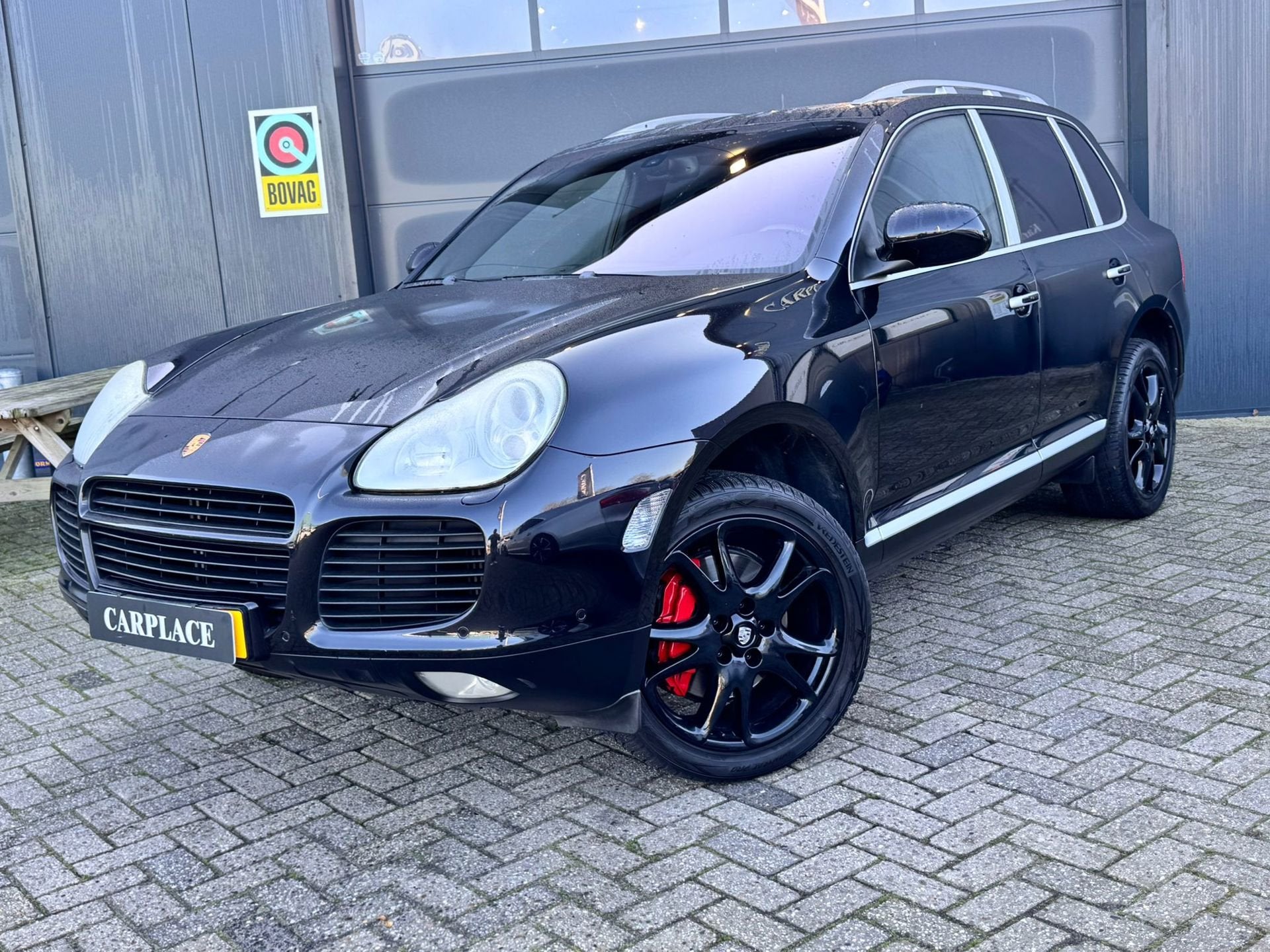 Porsche Cayenne 4.5 Turbo-Panoramadak, Auto's, Porsche, Automaat, Cayenne, Gebruikt, Zwart