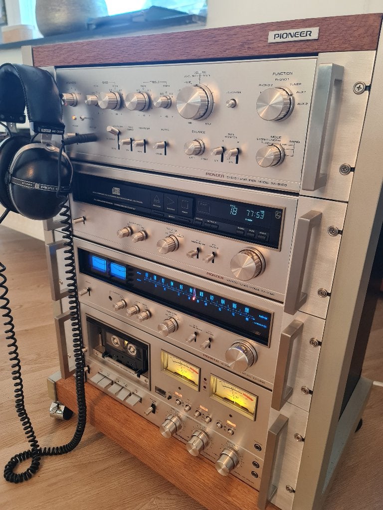 Pioneer set +  luidsprekers, Ophalen, Gebruikt, Minder dan 60 watt, Pioneer