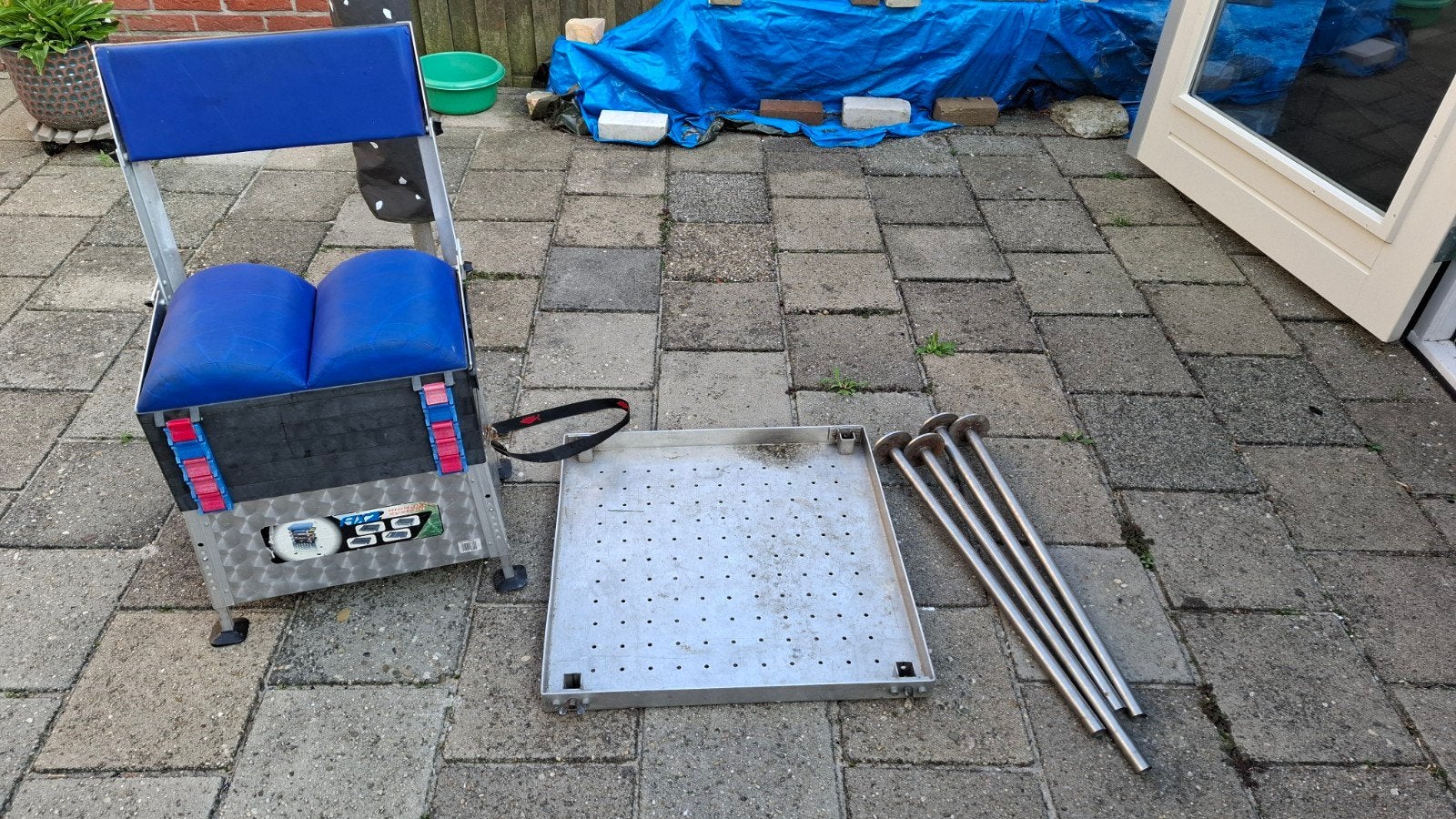 Viskist met plateau., Ophalen, Gebruikt, Overige typen