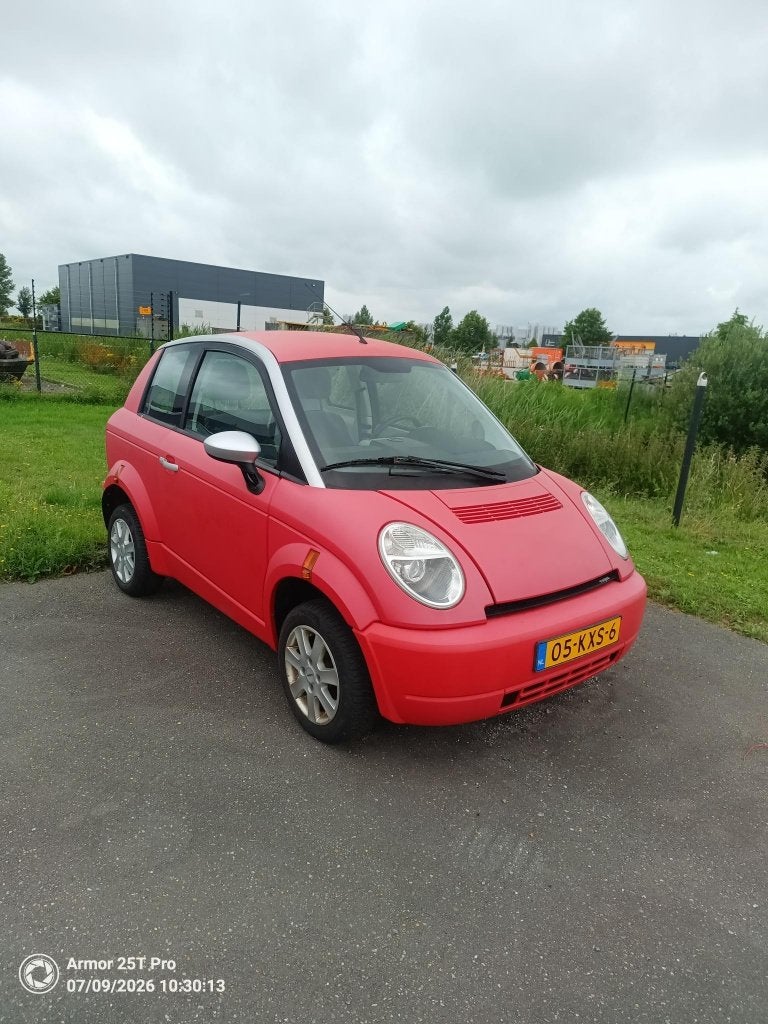 Think Th!nk City 2010 Rood, Auto's, Overige Auto's, 1006 kg, Origineel Nederlands, Elektrisch, Grijs