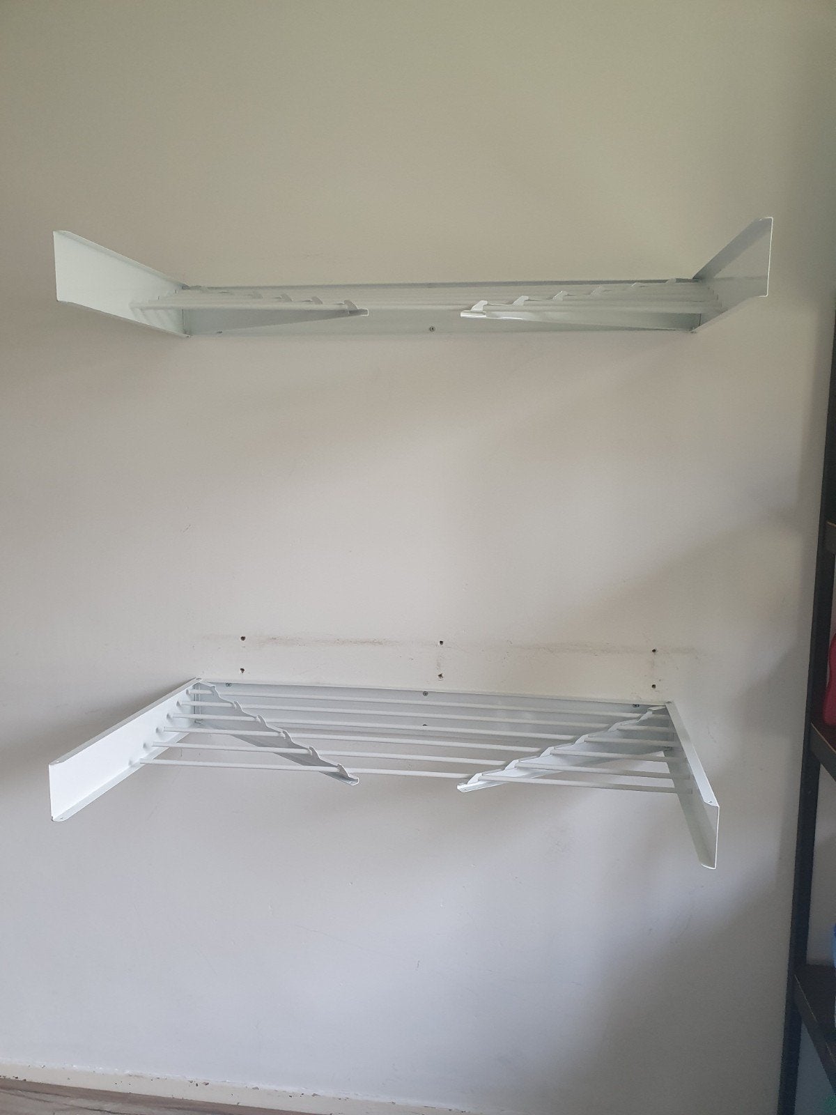 2x droogrek uitklapbaar, Ophalen, Wasrek