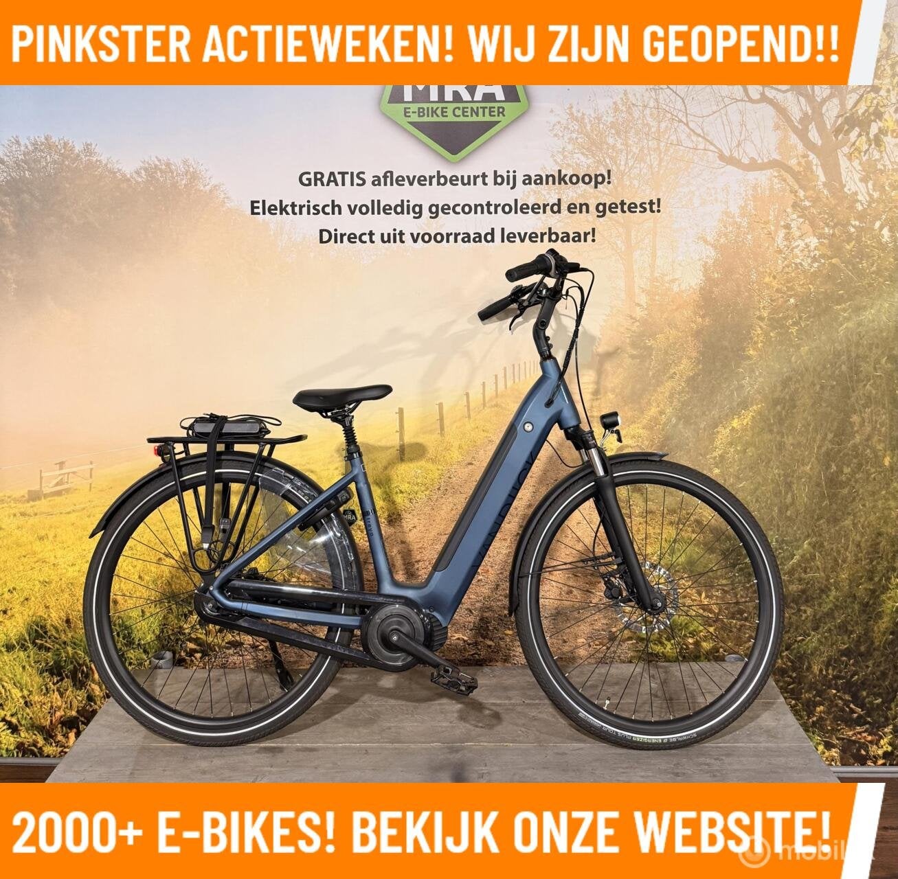 Van Dijck Freya Elektrische fiets met Bafang midden motor!, 55 tot 59 cm, Nieuw, Overige merken
