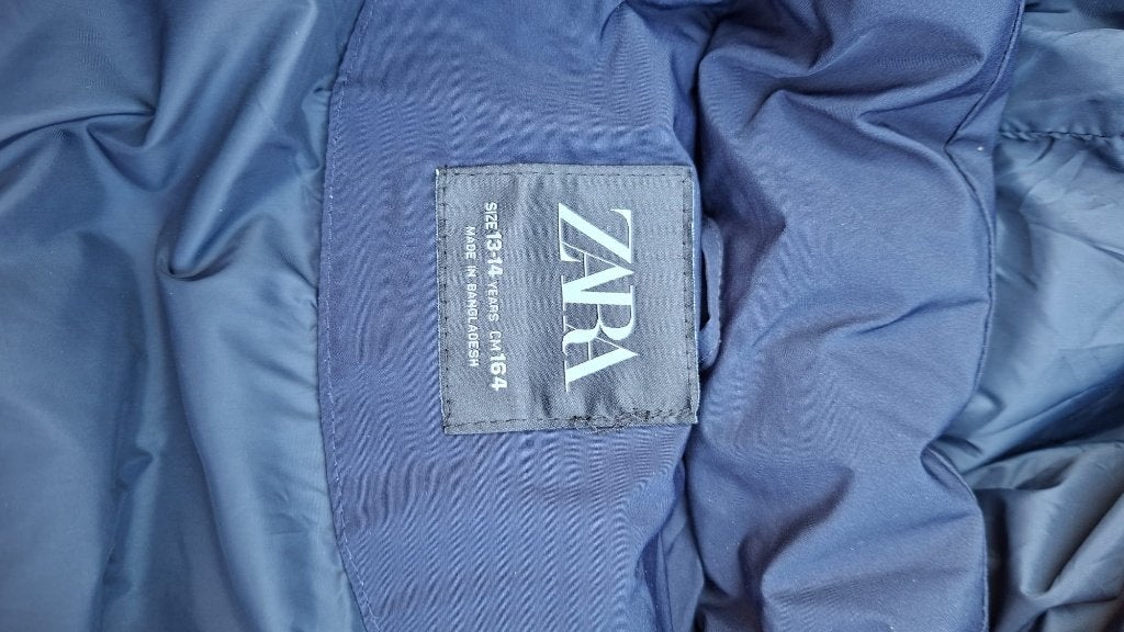Zara winterjas maat 164, Ophalen, Gebruikt, Maat 164