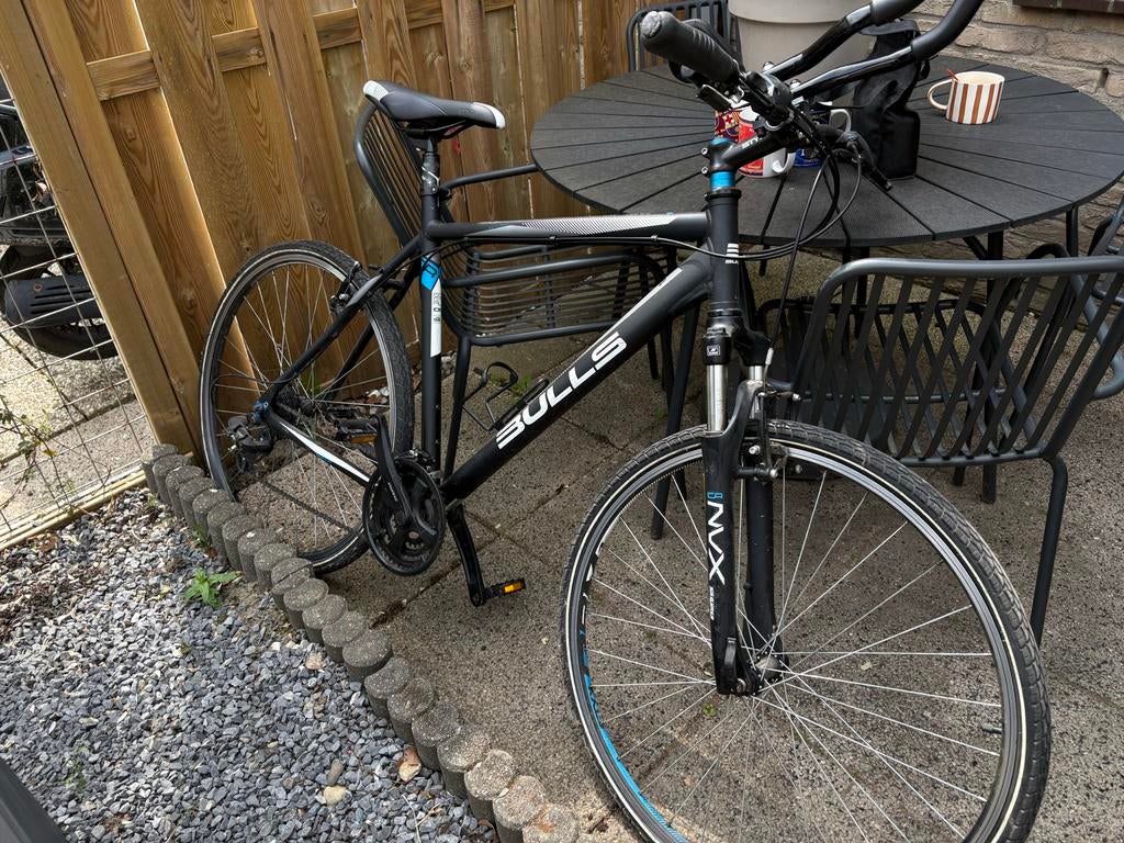 Bulls NVX sportieve fiets mountainbike grijs, Velgrem, Versnellingen, Zo goed als nieuw, 53 tot 57 cm
